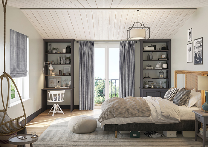 Vintage Stripe, Drama - Made to Measure Curtains - Image 14